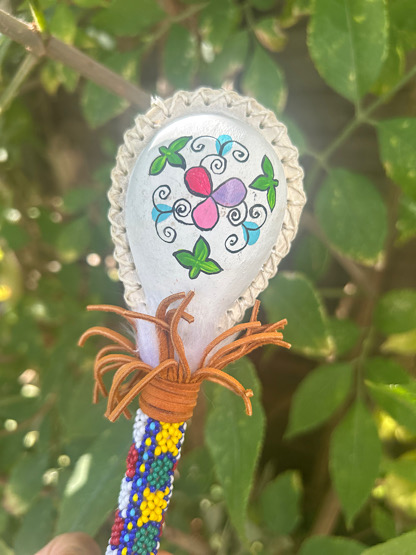 Maraca With Icaro Handle - Yellow