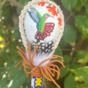 Maraca With Icaro Handle - Yellow