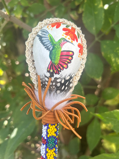 Maraca With Icaro Handle - Yellow