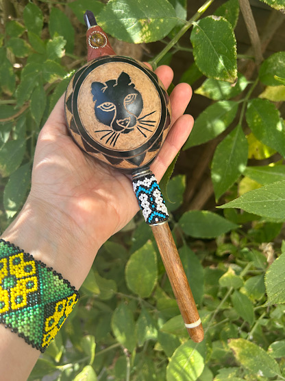 Jaguar Totem Rattle