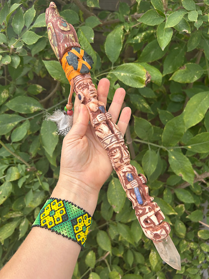 Shipibo Talking Stick