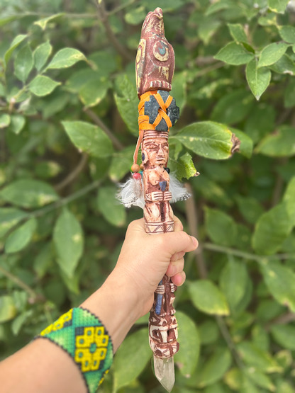 Shipibo Talking Stick - Image 3