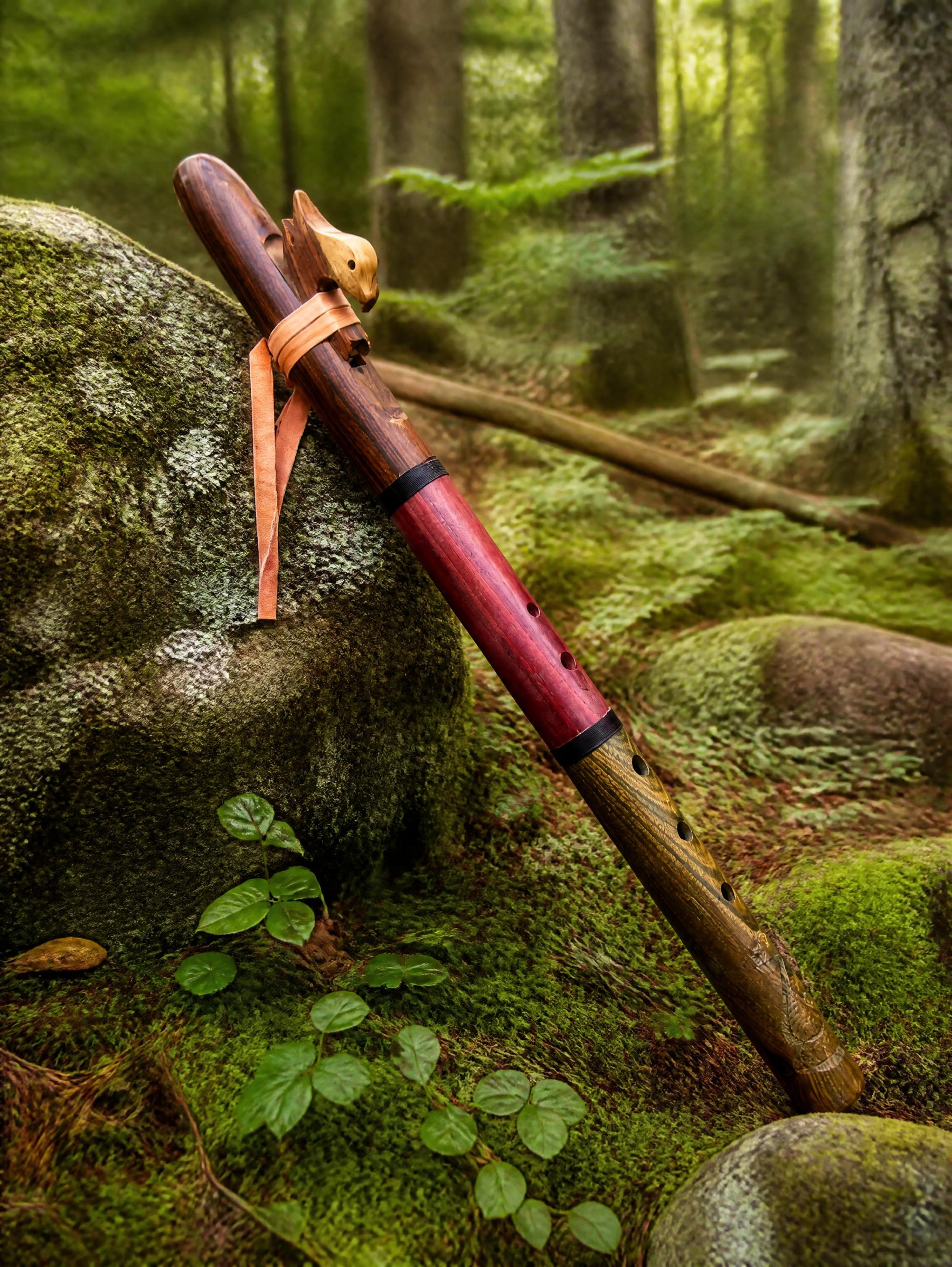 Trio Wood Peruvian Flute - Image 6