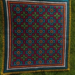 Small Square Shipibo Textile