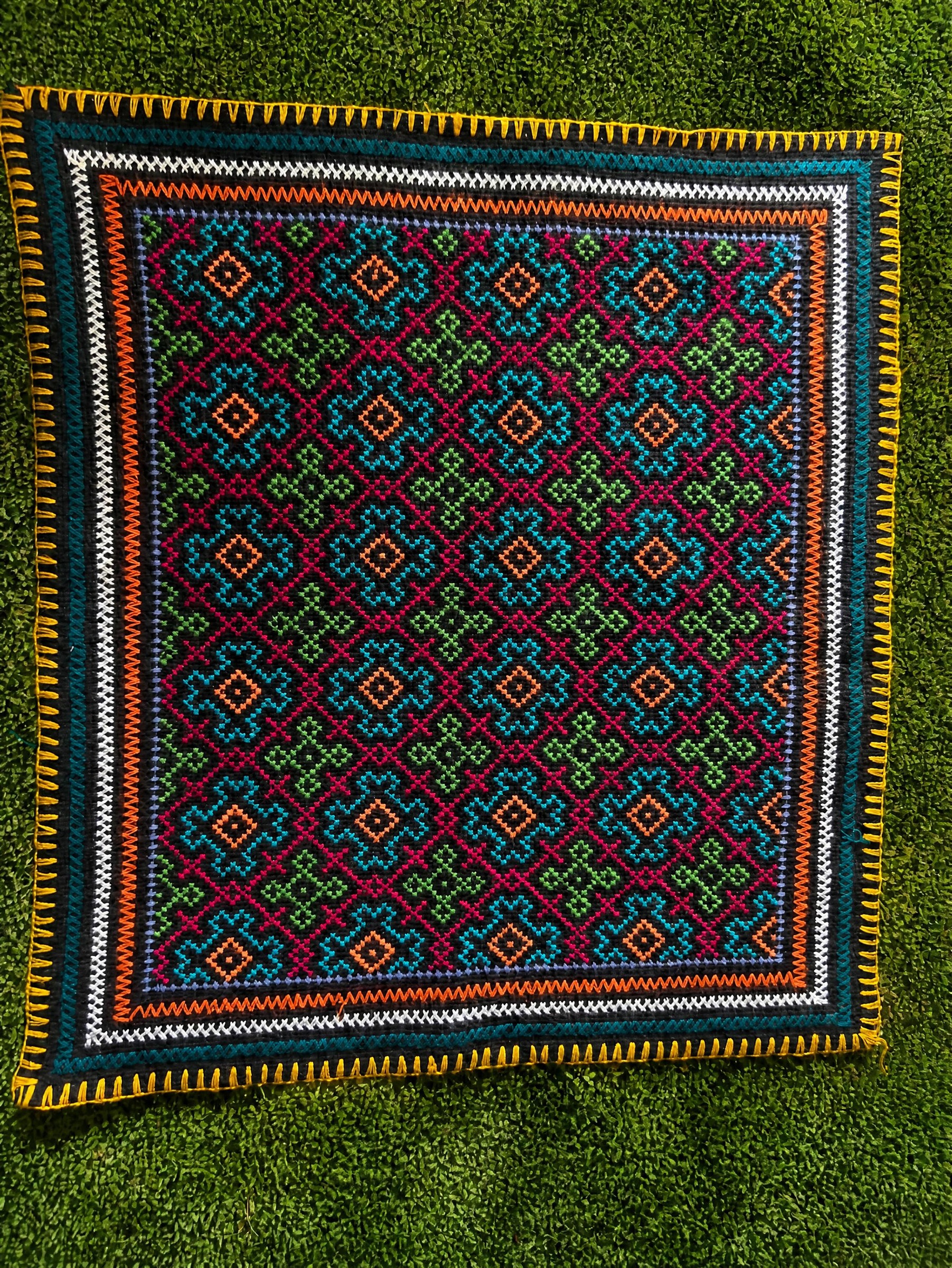 Small Square Shipibo Textile