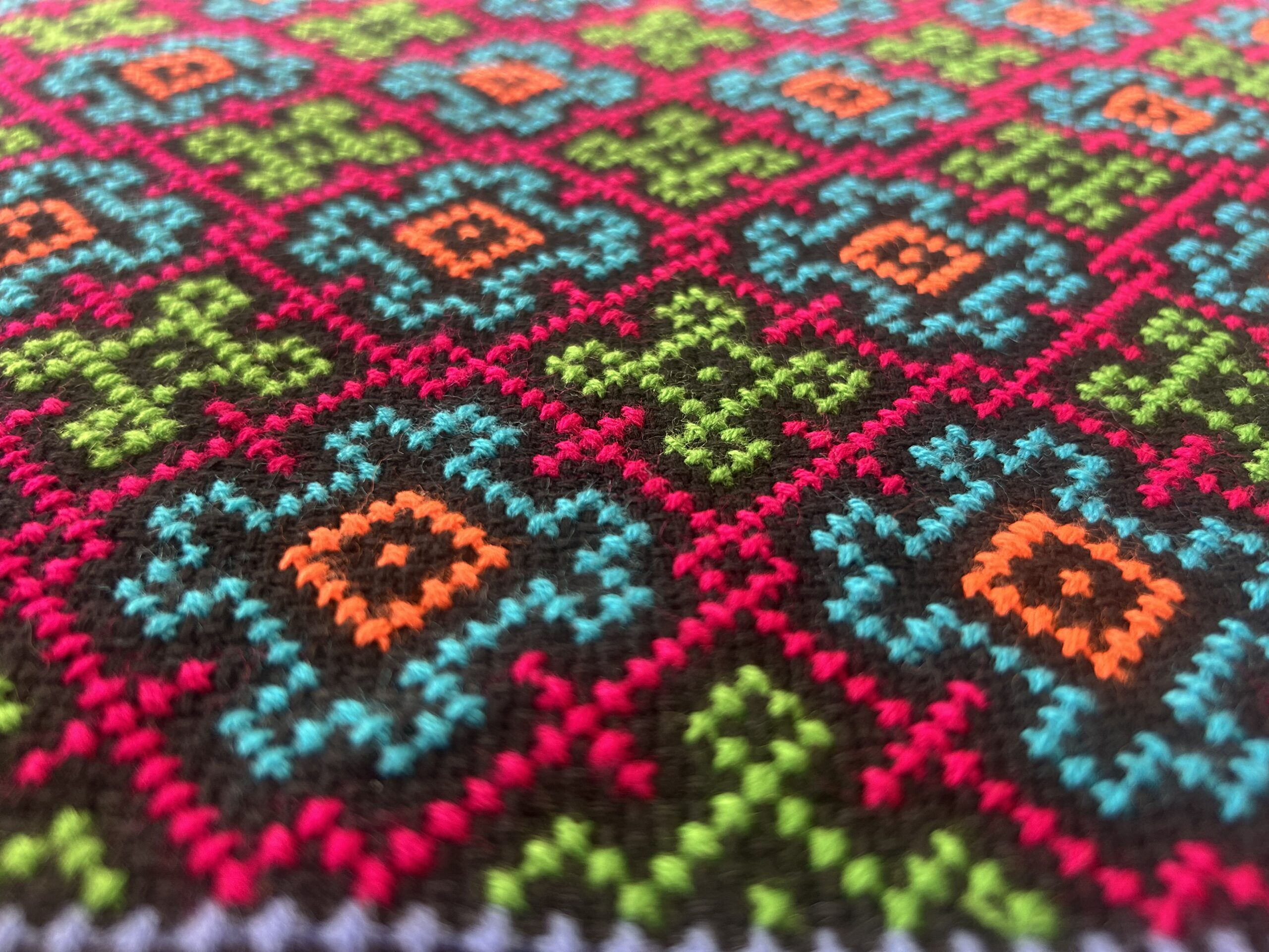 Small Square Shipibo Textile - Image 5