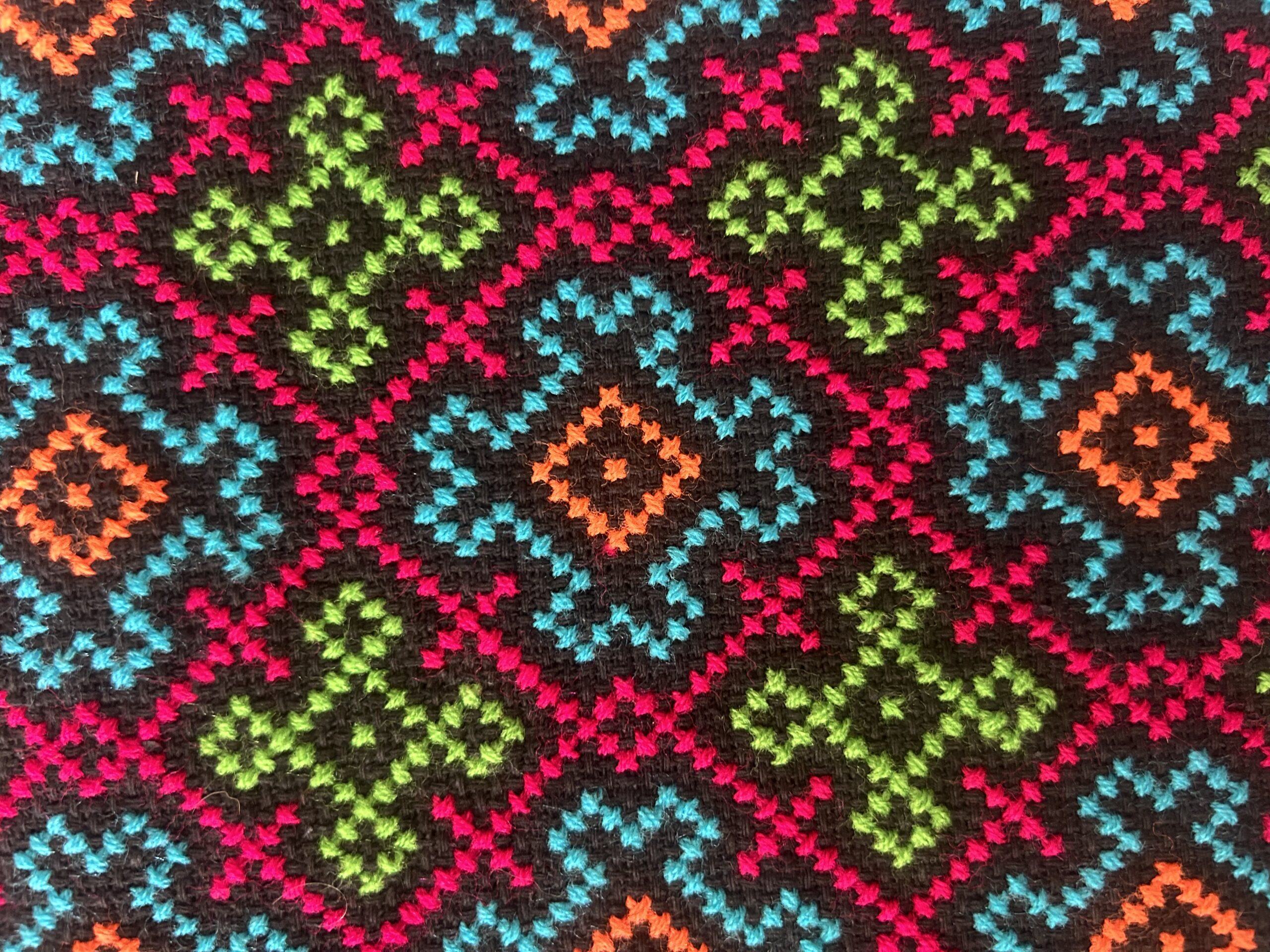 Small Square Shipibo Textile - Image 4