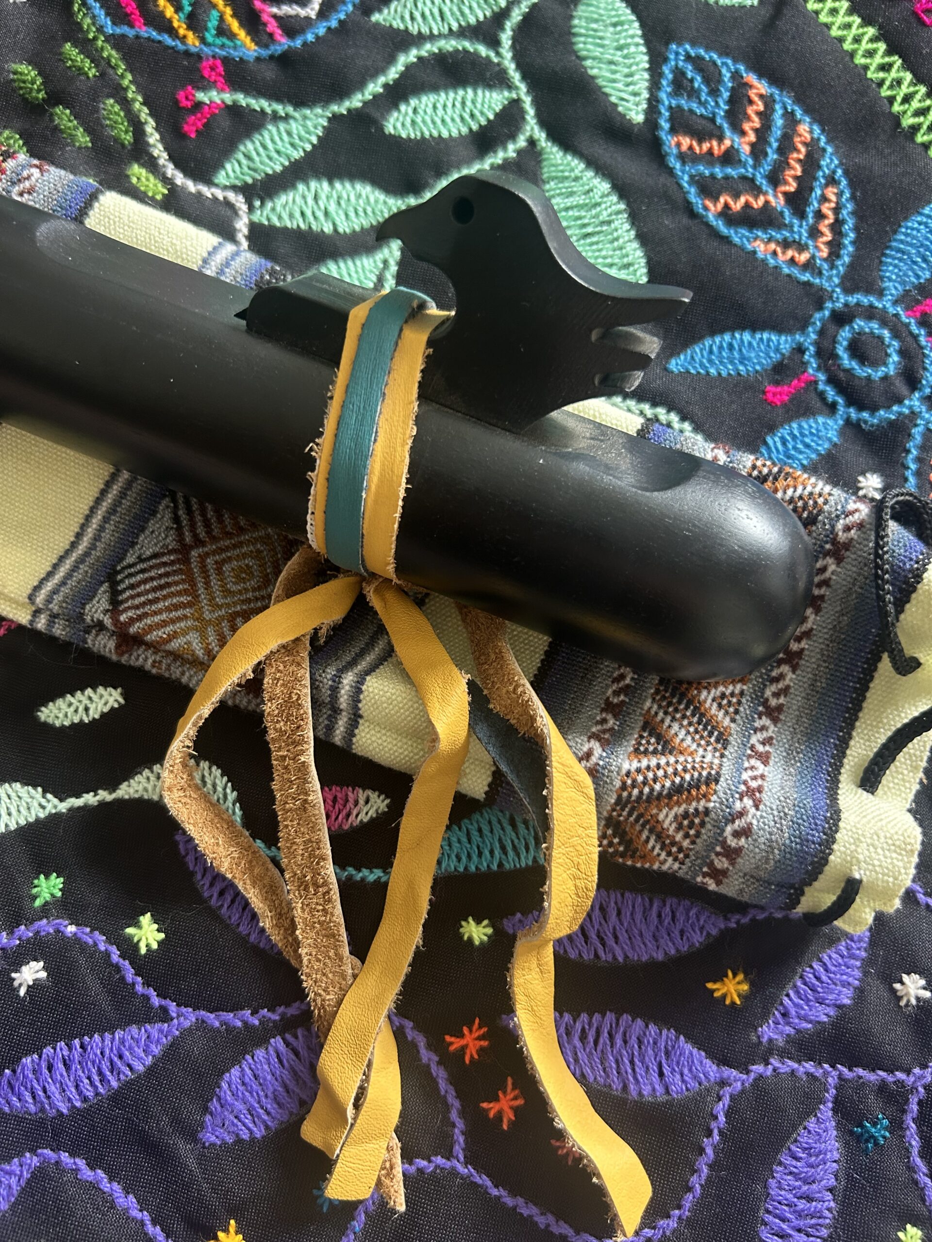 Sacred Jacaranda Peruvian Flute - Image 3