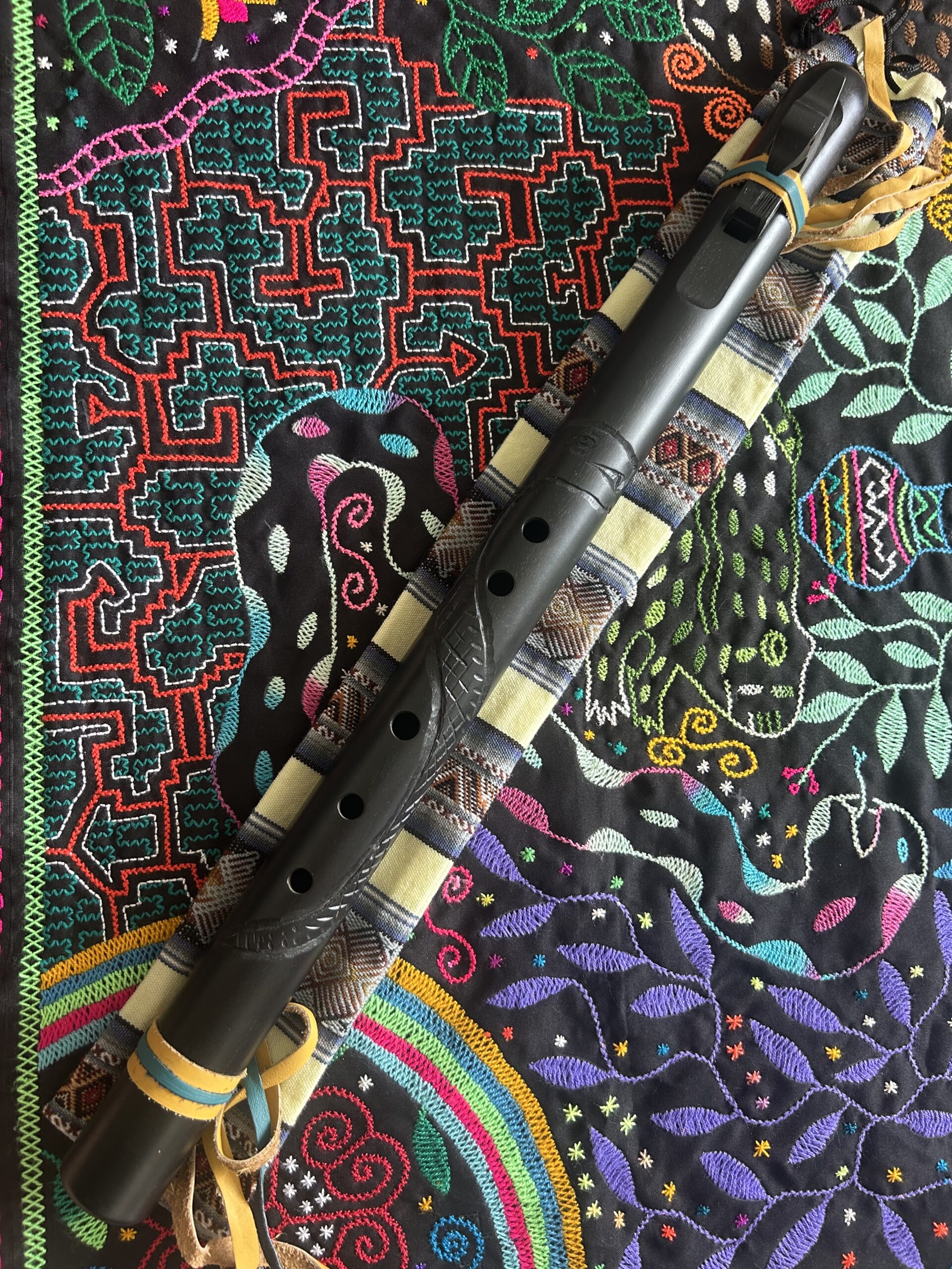 Sacred Jacaranda Peruvian Flute - Image 5