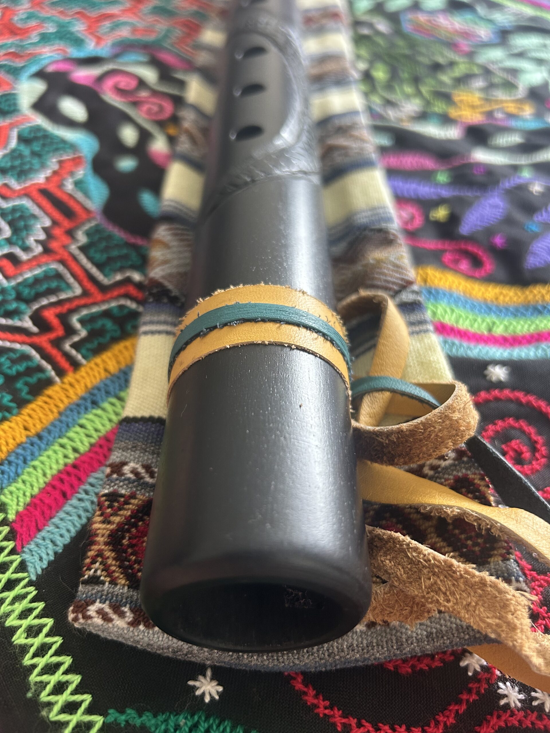 Sacred Jacaranda Peruvian Flute - Image 6