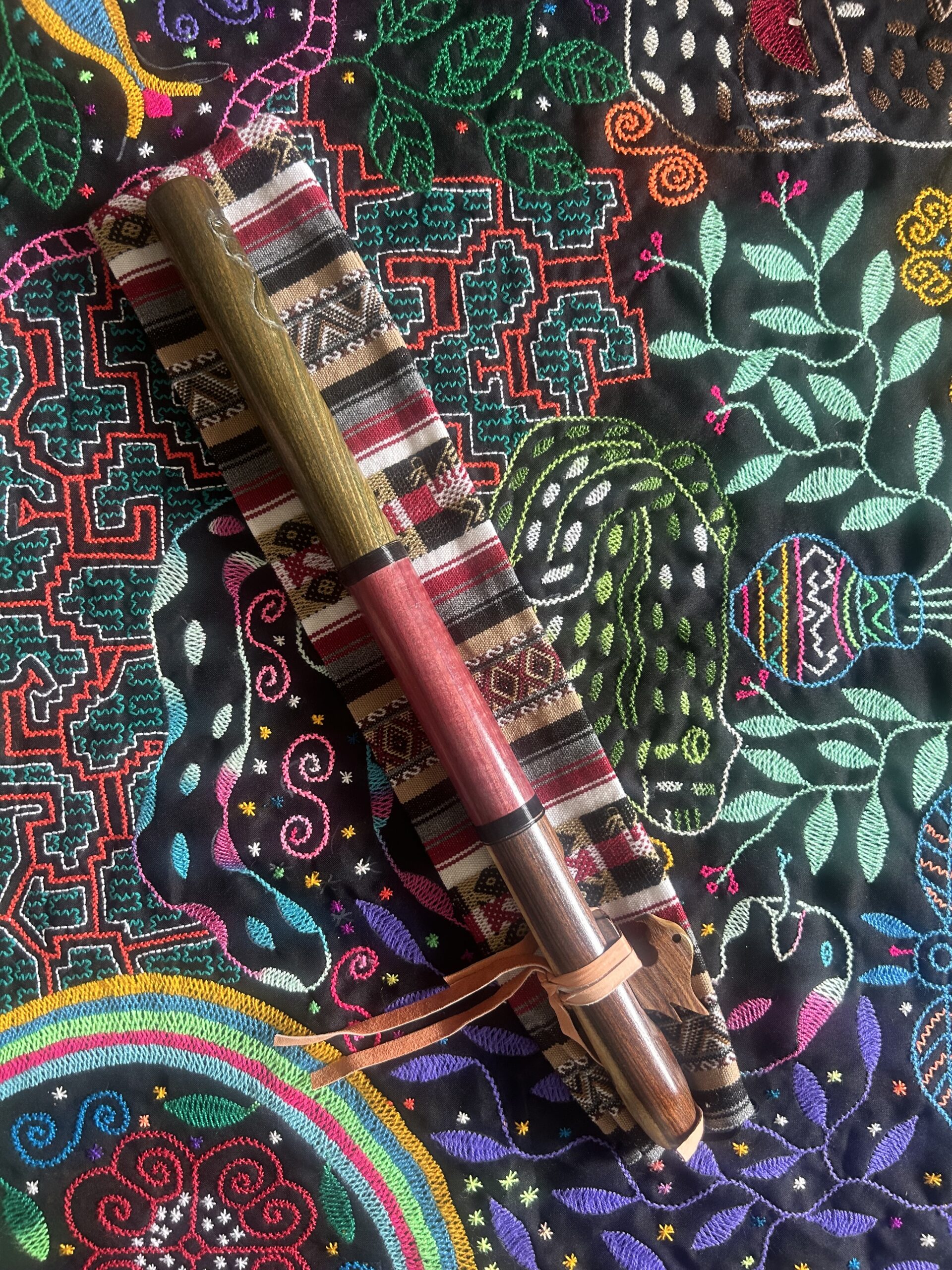 Trio Wood Peruvian Flute - Image 2