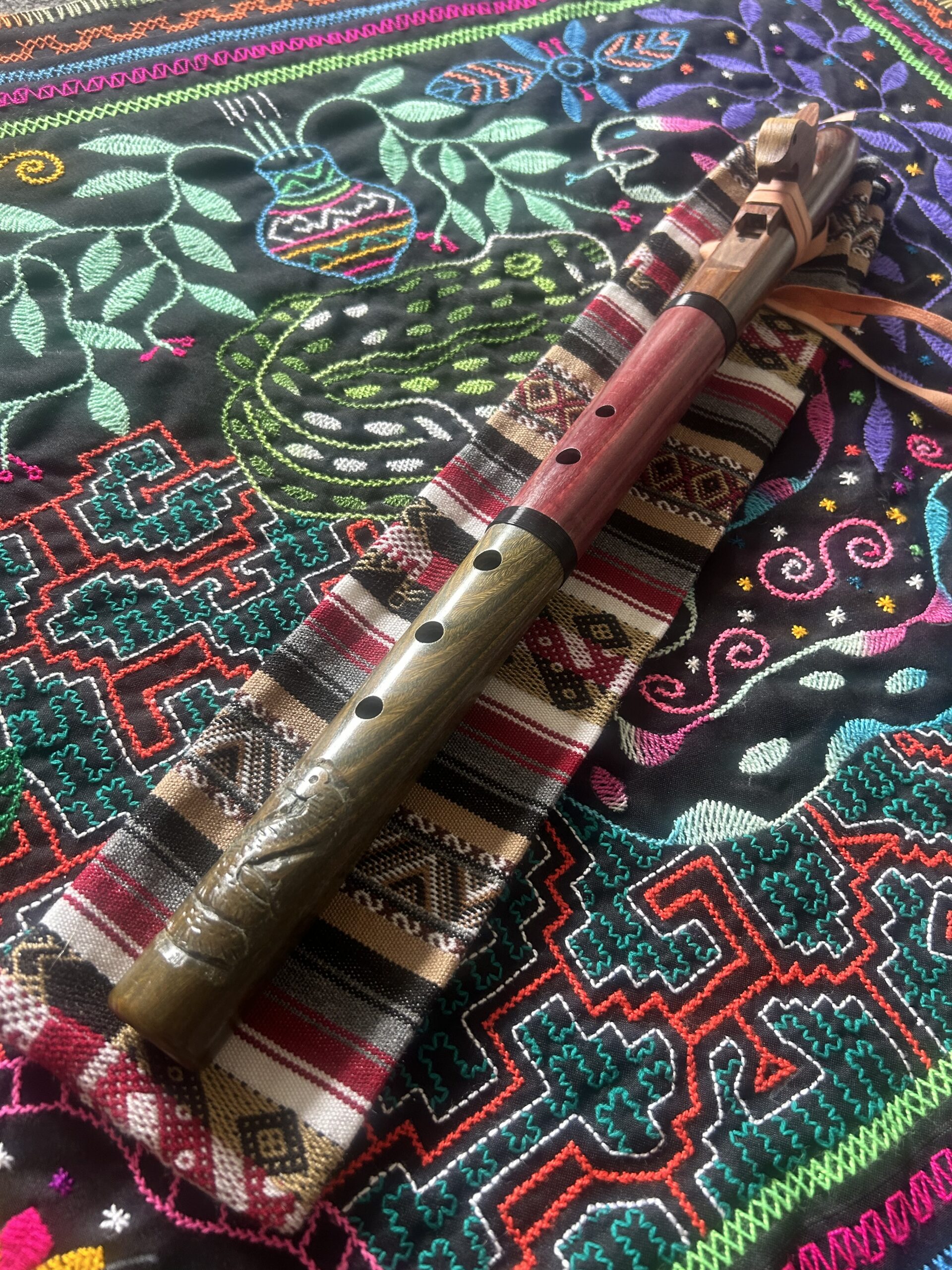 Trio Wood Peruvian Flute
